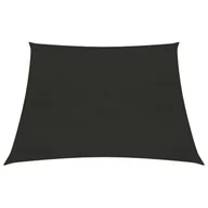 Parasole ogrodowe - vidaXL Żagiel przeciwsłoneczny, 160 g/m, czarny, 4/5x3 m, HDPE 311765 - miniaturka - grafika 1