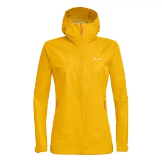 Kurtki damskie - Salewa Puez (Aqua 3) Ptx W Jkt Damska Kurtka Przeciwdeszczowa, Owsiankowa, XS - grafika 1