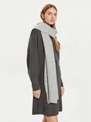 Apaszki i szaliki damskie - Tommy Hilfiger Szalik Luxe AW0AW16646 Szary - miniaturka - grafika 1