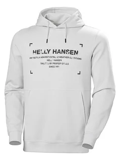 Bluzy męskie - Helly Hansen Bluza "Move" w kolorze białym - grafika 1