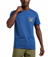 Koszulki męskie - T-shirt Lee GRAPHIC TEE 112349067 Drama Blue S - miniaturka - grafika 1