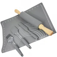 Obrusy i serwetki - STOLNICA DUŻA SYLIKONOWA MATA DO KUCHNI 40x50cm - miniaturka - grafika 1