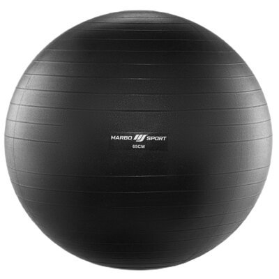 Piłka gimnastyczna MARBO SPORT MS-BB65BLACK Czarny (65 cm)