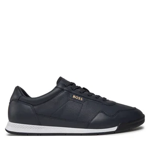 Sneakersy BOSS Titanium 50536525 Granatowy - Sneakersy męskie - miniaturka - grafika 1