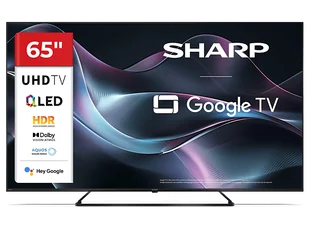 Telewizor SHARP QLED 65HP6465E 65" 4K Google TV Dolby Vision - Telewizory Telewizor SHARP QLED 65HP6465E 65" 4K Google TV Dolby Vision - Telewizory - miniaturka - grafika 1