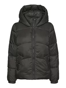 VERO MODA CURVE Vmuppsala Short Noos Curve kurtka damska, czarny, 52 - Kurtki damskie - miniaturka - grafika 1