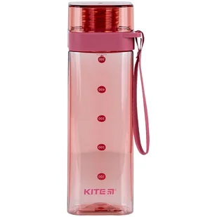 Butelka na wodę, 550 ml, różowy - Bidony dla dzieci - miniaturka - grafika 1
