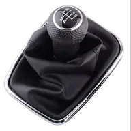 Inne - TEMU Oryginalna skóra, 5-biegowa dźwignia zmiany biegów, otwór montażowy 12mm, kompatybilna z Volkswagen Golf 4/IV/MK4/GTI/R32, Jetta - Premium - miniaturka - grafika 1