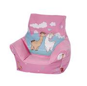 Fotele i pufy dla dzieci - Knorrtoys 80255 - NICI La-La-Lama Lounge - worek do siedzenia dla dzieci - miniaturka - grafika 1