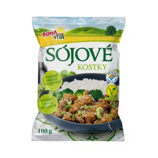Vita BONAVITA Kostki sojowe 100g - Bona - Zdrowa żywność - miniaturka - grafika 1