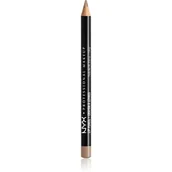 Konturówki do ust - NYX SLIM LIP PENCIL BROWN - miniaturka - grafika 1
