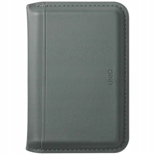 Magnetyczny portfel Rfid Uniq Lyden Ds stojak na telefon zielony - Portfele - miniaturka - grafika 1