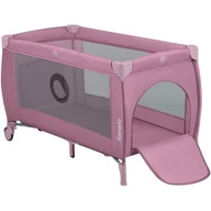 Łóżeczka i kojce - LIONELO Stefi Plus Łóżeczko turystyczne Różowy - miniaturka - grafika 1