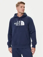 Bluzy męskie - The North Face Bluza Drew Peak NF0A89EM Granatowy Regular Fit - miniaturka - grafika 1