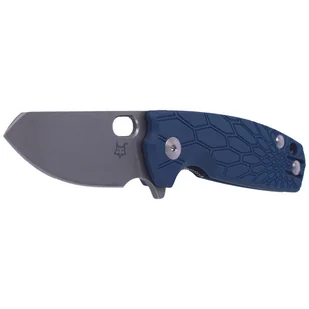 Nóż składany Fox Baby Core FRN Blue, Stonewashed N690 by Jesper Voxnaes (FX-608 BL) - Noże - miniaturka - grafika 2