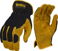 Rękawice robocze - Dewalt rękawice skórzane wzocnione l dewalt - miniaturka - grafika 1