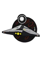 Plecaki - Ergobag Ozdoba 3D "Klettie Space" w kolorze czarnym na plecak - miniaturka - grafika 1