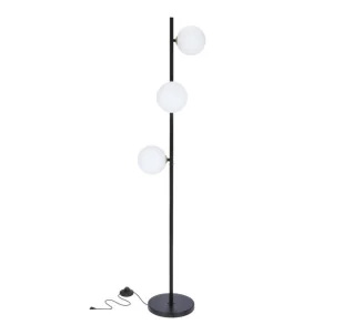 Nowoczesna czarna lampa podłogowa 14X K481 Verna - Lampy stojące - miniaturka - grafika 1