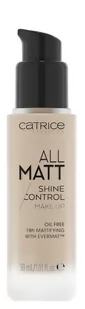 Catrice All Matt Shine Control Podkład Matujący 015C Cool Vanilla Beige CAT933164 - Podkłady do twarzy - miniaturka - grafika 3