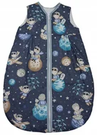 Śpiworki dla dzieci - LETNI ŚPIWOREK NIEMOWLĘCY DO SPANIA 80-86 0,5 TOG BAWEŁNA 100% - miniaturka - grafika 1