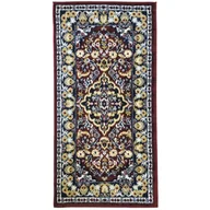 Dywany - Dywan Klasyk 80 x 150 cm bordowo-granatowy - miniaturka - grafika 1