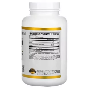 California Gold Nutrition, Hydrolyzed Collagen Peptides + Vitamin C, 250 tab. - Suplementy naturalne - miniaturka - grafika 2
