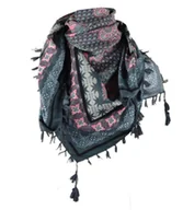 Apaszki i szaliki damskie - Chusta ludowa góralska BOHO w kwiaty - miniaturka - grafika 1