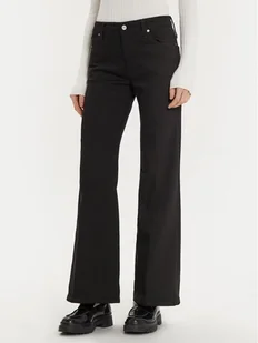 Calvin Klein Jeansy K20K207610 Czarny Flare Fit - Spodnie damskie - miniaturka - grafika 1