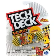 Samochody i pojazdy dla dzieci - Tech Deck deskorolka fingerboard World Industries+ naklejki - miniaturka - grafika 1