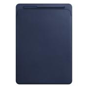 Etui do tabletów - Apple Leather Sleeve do iPad Pro 12.9cala Midnight Blue (MQ0T2ZM/A) - miniaturka - grafika 1