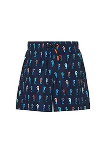 Goldenpoint Morze Dziecko Bokserki Fantazyjne, niebieski, 12 lat - Kąpielówki dla chłopców - miniaturka - grafika 1