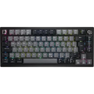 Corsair K65 PLUS WIRELESS 75 % RGB klawiatura Gaming RF Bezprzewodowy + USB QWERTZ Niemiecki Czarny CH-91D401L-DE - Klawiatury - miniaturka - grafika 1