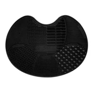 Pozostałe akcesoria do kąpieli i SPA - Sigma SIGMA SPA EXPRESS BRUSH CLEANING MAT - Mata do czyszczenia pędzli - MAŁA - BLACK - miniaturka - grafika 1