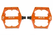 Części rowerowe - Kellys Pedały FLAT 50 BB pomarańczowe (P0539) - miniaturka - grafika 1