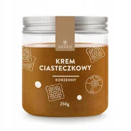 Słodkie kremy i masła - KREM do smarowania CIASTECZKOWY KORZENNY gładki 250g DESEO - miniaturka - grafika 1