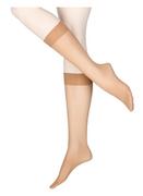 Rajstopy - Wolford Podkolanówki Satin Touch, 3 Szt. W Opakowaniu beige - miniaturka - grafika 1