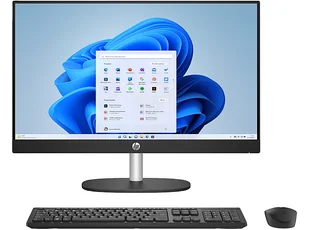 Komputer All-in-One HP 24-cr0091nw FHD Ryzen 5 7520U/16GB/512GB SSD/INT/Win11H Czarny 9Y8R0EA - Zestawy komputerowe - miniaturka - grafika 1