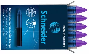 SCHNEIDER INNY Kartridże One Change Do Piór Kulkowych 0 6mm 5szt Fioletowe 105L157 - Naboje i atramenty - miniaturka - grafika 1