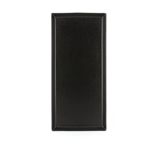 Revol EQUINOXE Talerz prostokatny 32,5x15 cm, czarny Cast iron style - Talerze - miniaturka - grafika 1