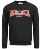 Bluzy męskie - Bluza LONSDALE BERGER czarna prosta-XXL - miniaturka - grafika 1