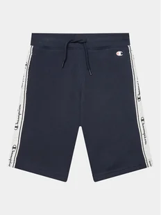 Champion Szorty sportowe 305920 Granatowy Regular Fit - Spodenki damskie - miniaturka - grafika 1