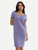 Piżamy damskie - Triumph Koszula nocna Mix & Match 10227255 Fioletowy Regular Fit - miniaturka - grafika 1