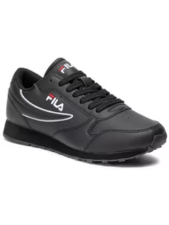 Sneakersy męskie - Fila Sneakersy Orbit Low 1010263.12V Czarny - grafika 1