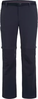 Spodnie sportowe męskie - Icepeak Funkcyjne spodnie Zippoff w kolorze granatowym - grafika 1