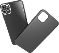 Etui i futerały do telefonów - Cyoo - Płynny silikon Premium - Apple iPhone 12 Pro (6,1 cala) - Czarny - Twarda obudowa ochronna Etui na telefon komórkowy - miniaturka - grafika 1