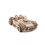Zabawki konstrukcyjne - Ugearsmodels Cobra Drift Racking Car - auto wyścigowe - model mechaniczny do składania - fornir - 370 elementów - Ugearsmodels UGE-20437 - miniaturka - grafika 1