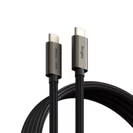 Kable USB - Ringke Kabel USB-C 3.2 gen. 2x2, PD240W, 1m, czarny - miniaturka - grafika 1