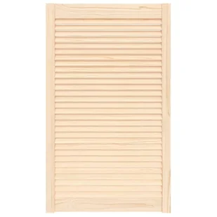 Drzwi żaluzjowe, lite drewno sosnowe, 99,3 x 59,4 cm 8720286637739 - Drzwi wewnętrzne - miniaturka - grafika 3