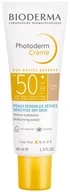 Balsamy i kremy do opalania - Krem przeciwsłoneczny dla wrażliwej i suchej skóry Bioderma Photoderm Light Colour Cream SPF50+ 40 ml (3701129803516) - miniaturka - grafika 1