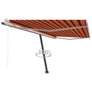 VidaXL Lumarko Wolnostojąca, automatycznie zwijana markiza, 450x300 cm  3069770 VidaXL - Markizy - miniaturka - grafika 1
